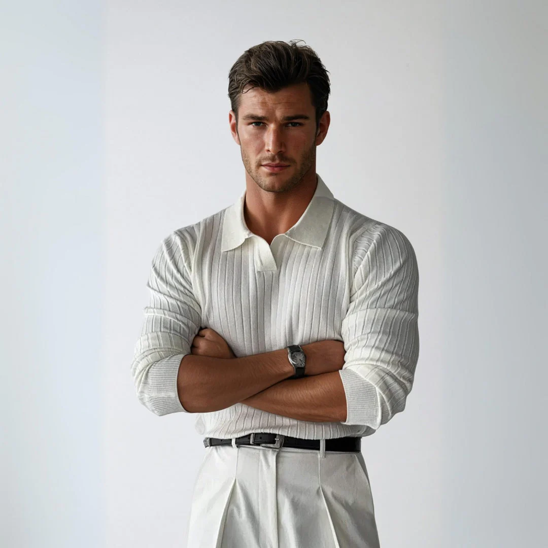 Jesus® | Classic Sweater With Collar - Image 2