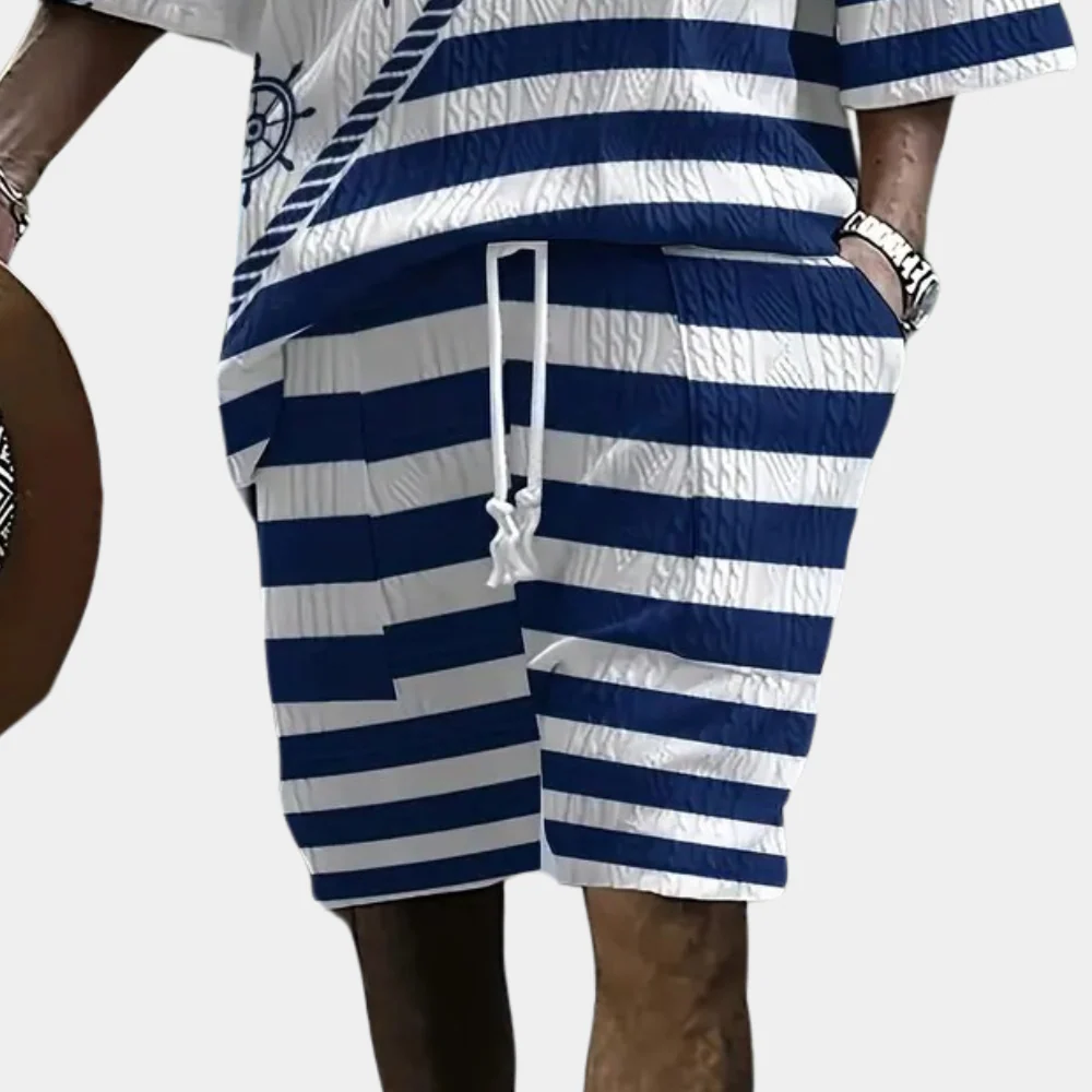 Jesús® | Trendy printed two-piece men's outfit - Image 3