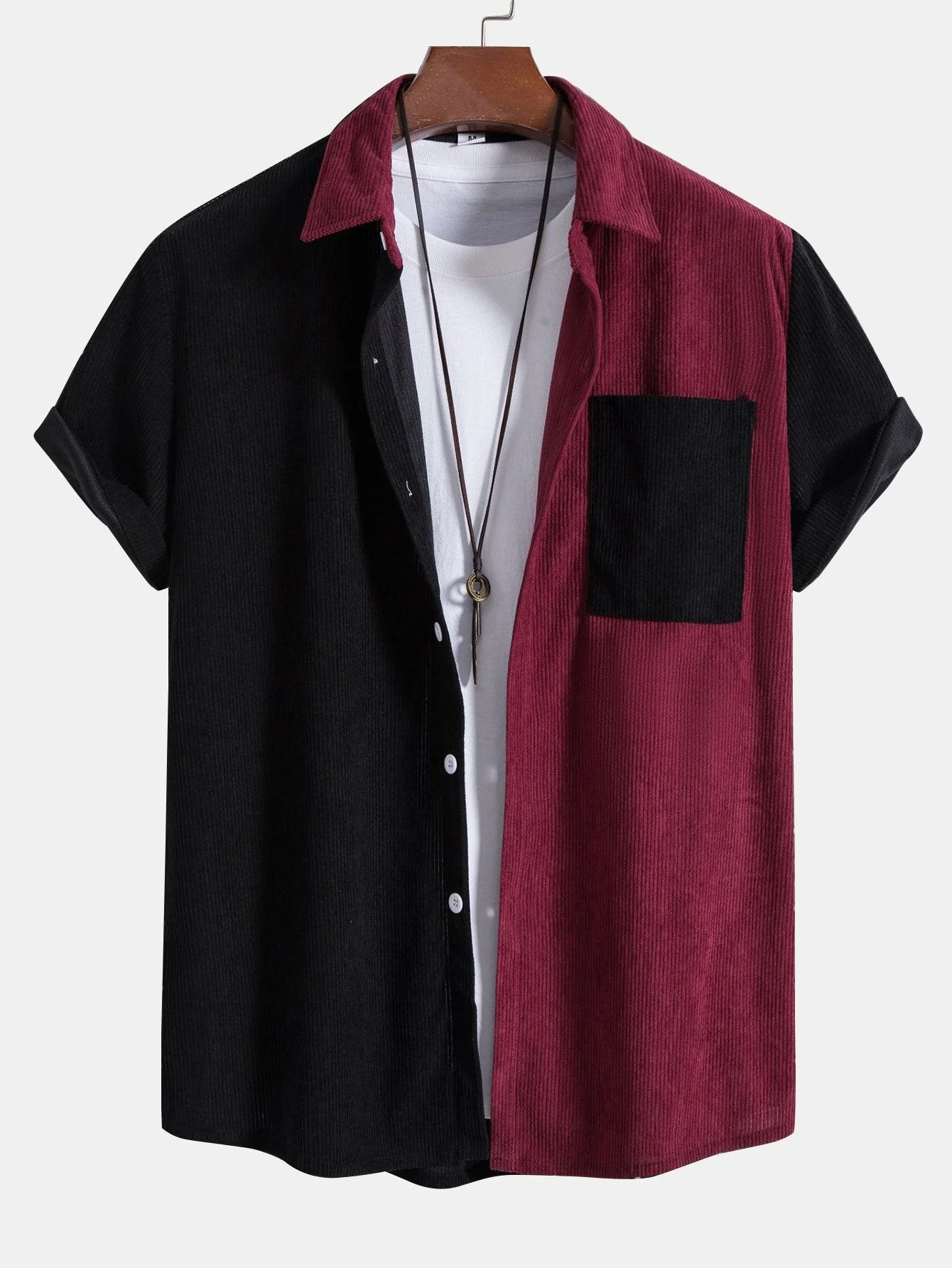 Jesús® | Two Tone Corduroy Shirt - Image 4