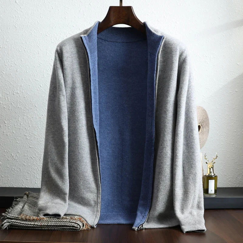 Jethro® | Casual Zip-Up Winter Jacket For Men - Image 3