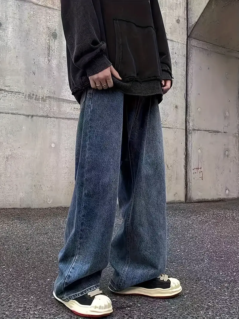 Jethro® | Wide Leg Baggy Pants - Image 2