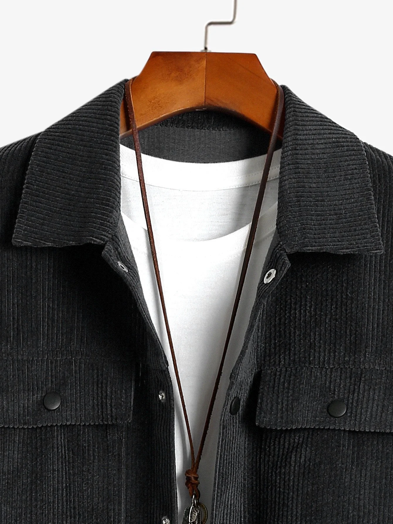 Jett | Corduroy Jacket With Pockets - Image 3
