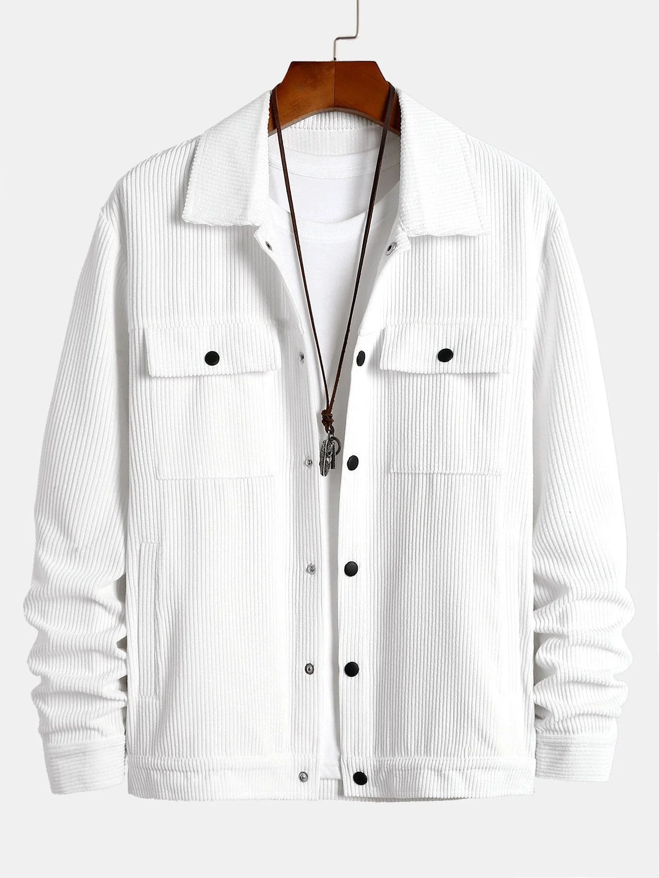 Jett | Corduroy Jacket With Pockets - Image 4