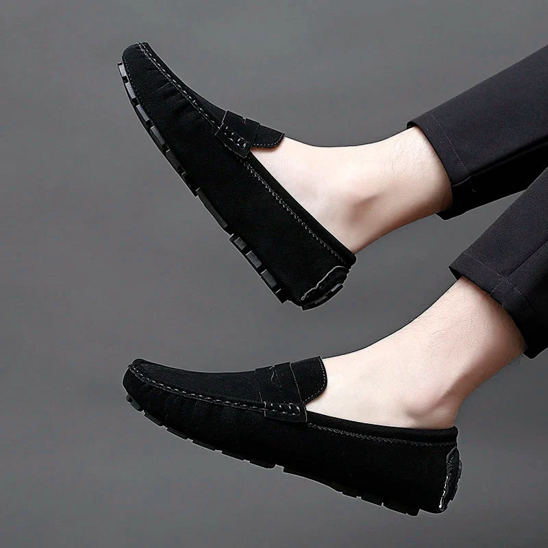 Jett | Suede Boat Loafers - Image 10