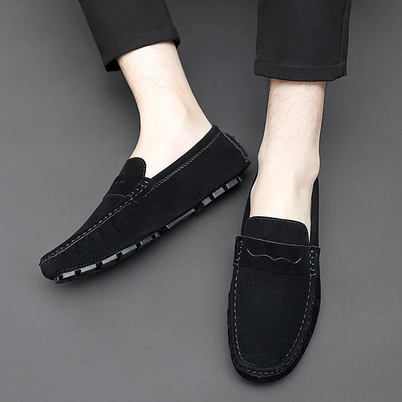 Jett | Suede Boat Loafers - Image 11
