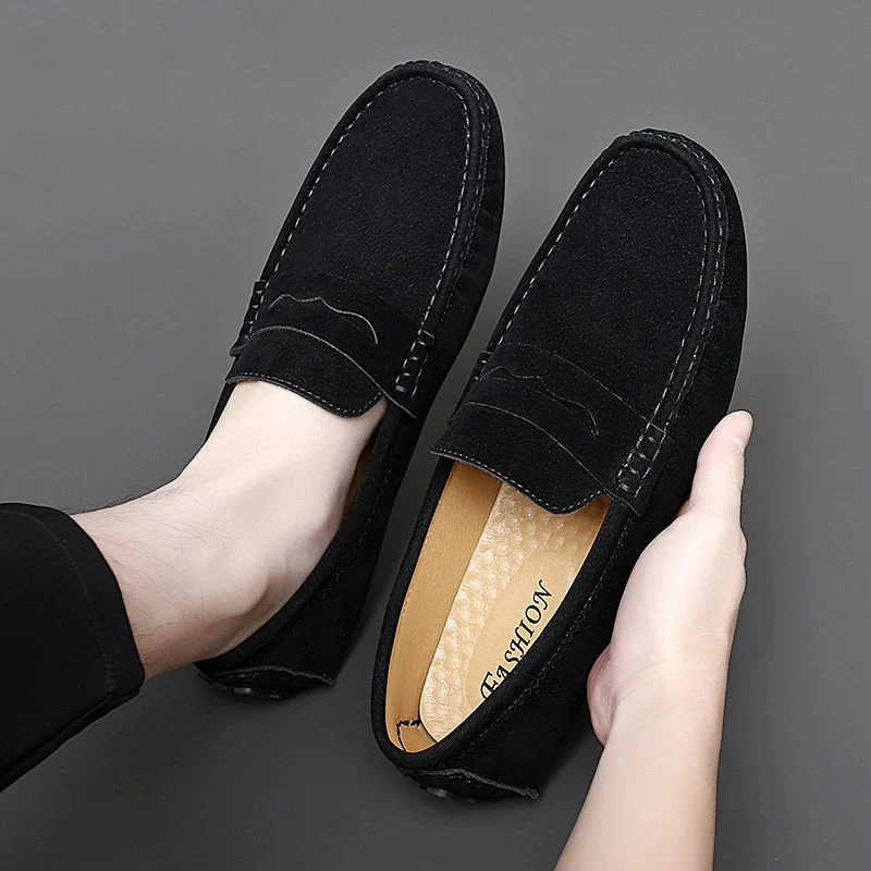 Jett | Suede Boat Loafers - Image 12