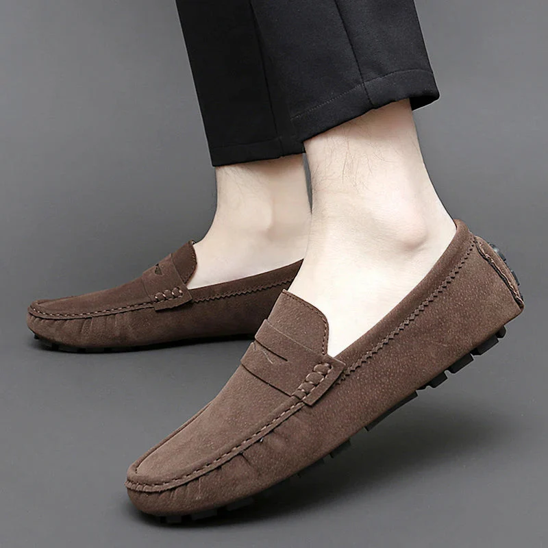 Jett | Suede Boat Loafers - Image 13