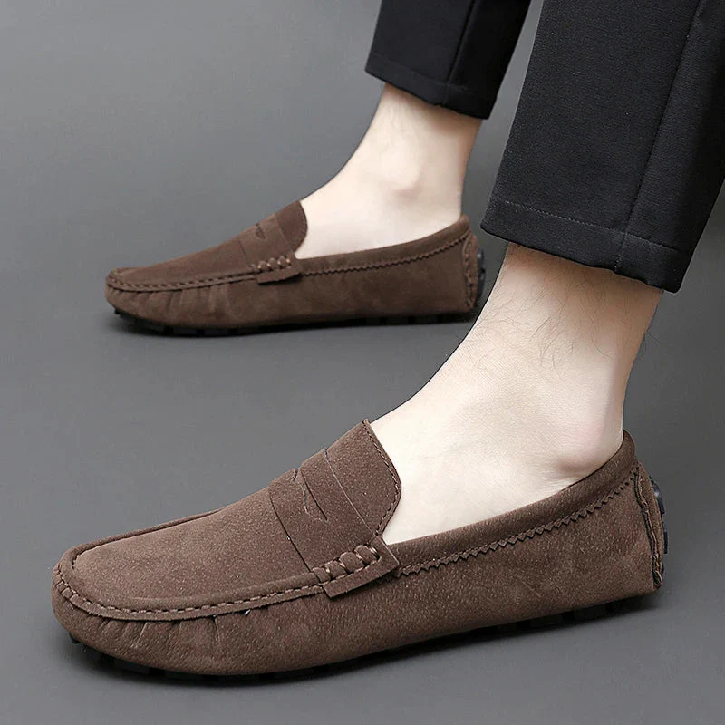 Jett | Suede Boat Loafers - Image 14