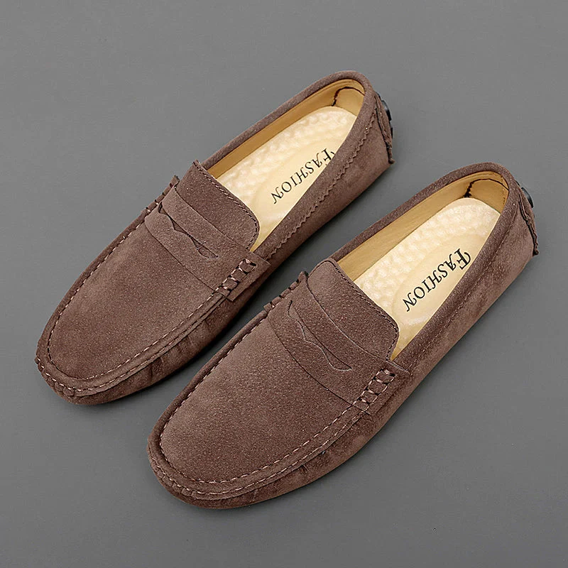 Jett | Suede Boat Loafers - Image 15