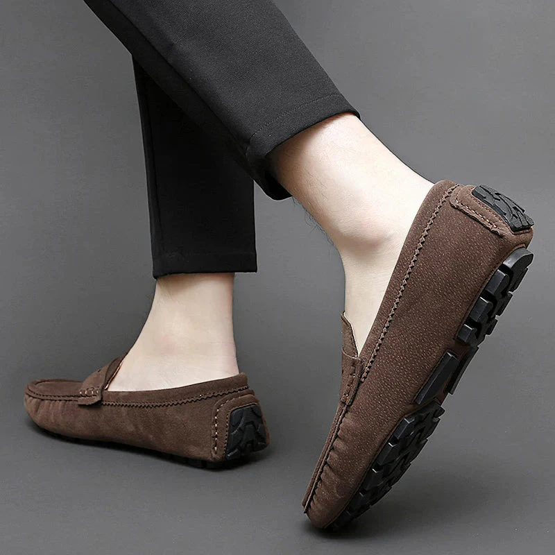 Jett | Suede Boat Loafers - Image 17