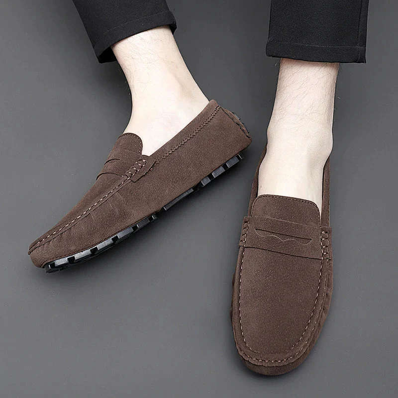 Jett | Suede Boat Loafers - Image 18