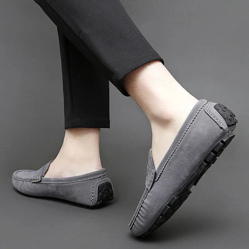 Jett | Suede Boat Loafers - Image 20