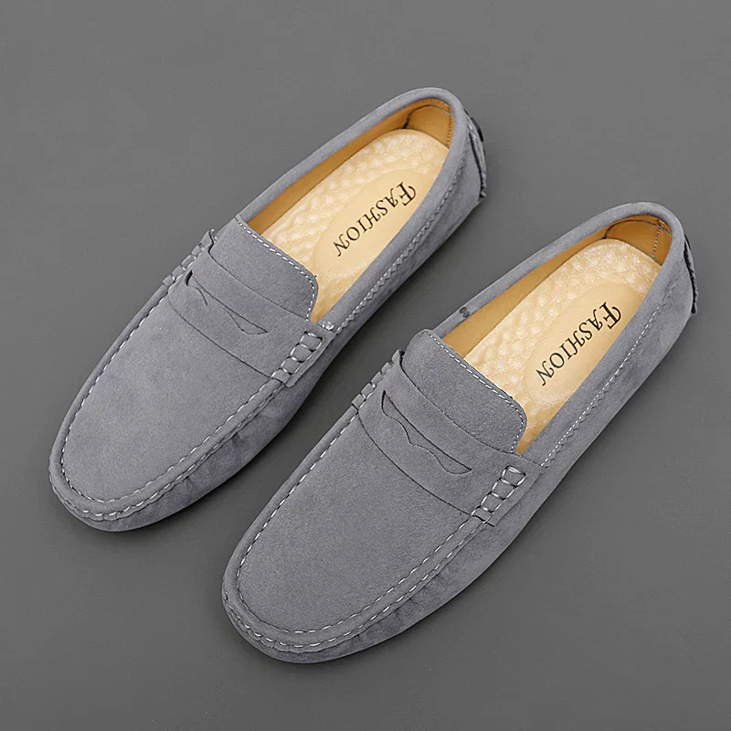 Jett | Suede Boat Loafers - Image 21