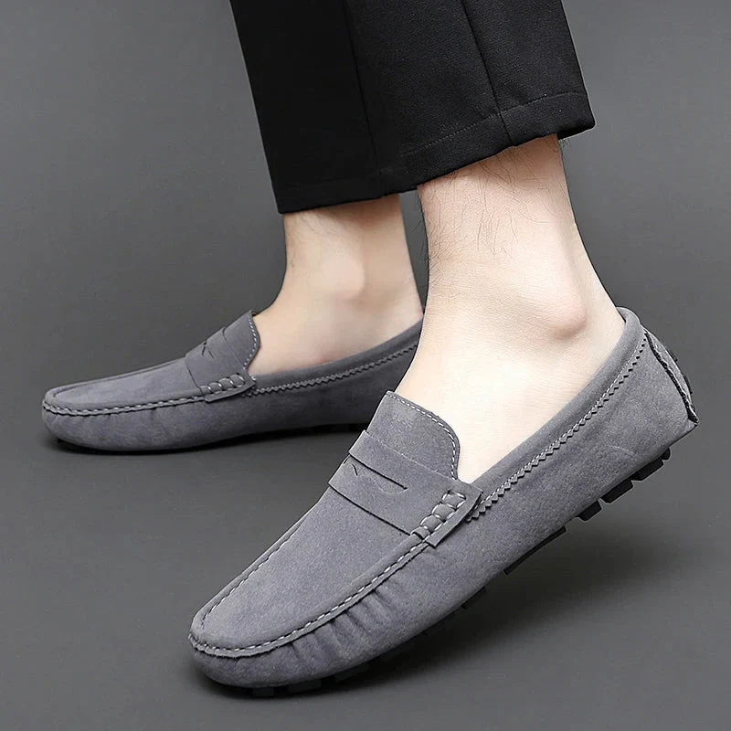 Jett | Suede Boat Loafers - Image 22