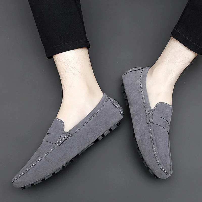 Jett | Suede Boat Loafers - Image 23