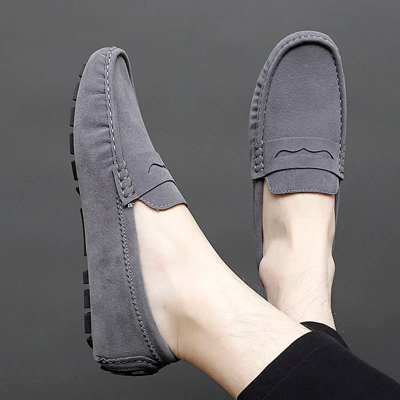 Jett | Suede Boat Loafers - Image 24
