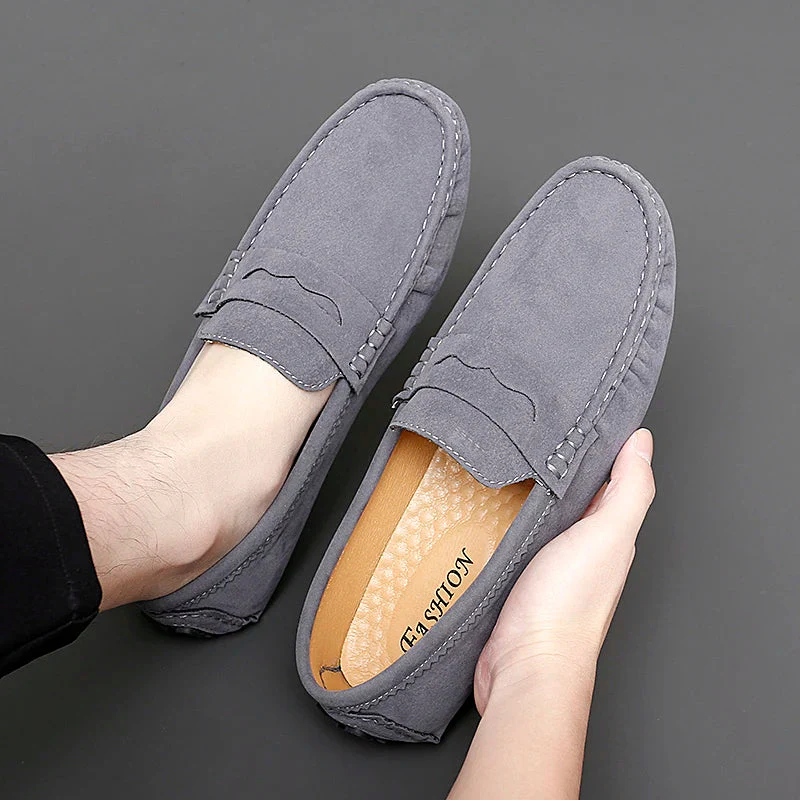 Jett | Suede Boat Loafers - Image 26