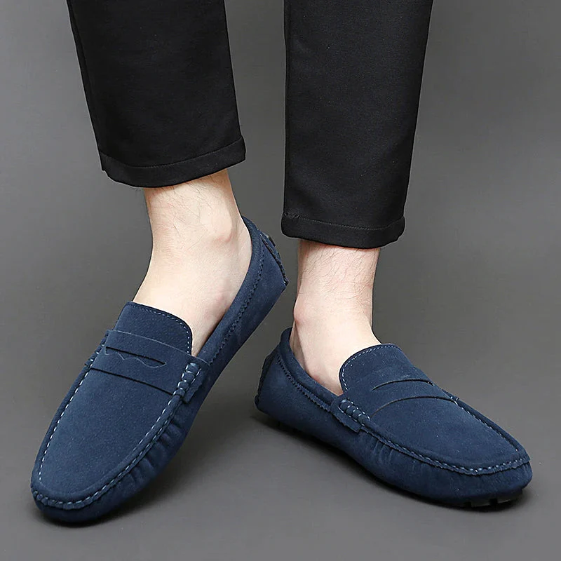 Jett | Suede Boat Loafers - Image 28