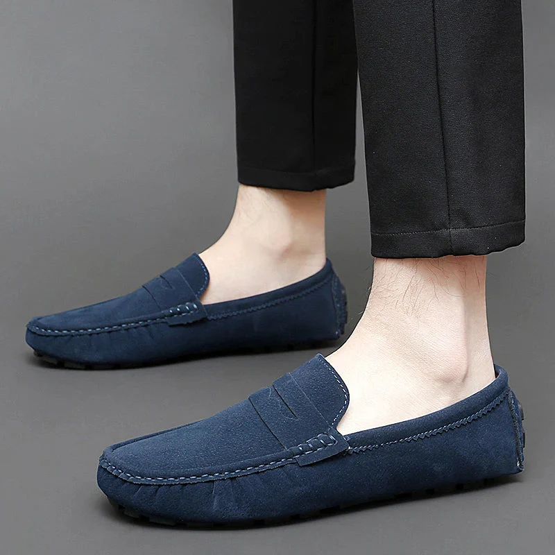 Jett | Suede Boat Loafers - Image 31