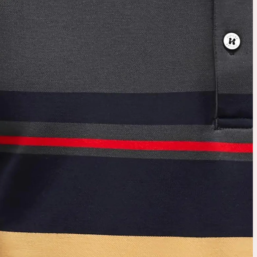 Jevan® | Men'S Stylish Striped Shirt - Image 5
