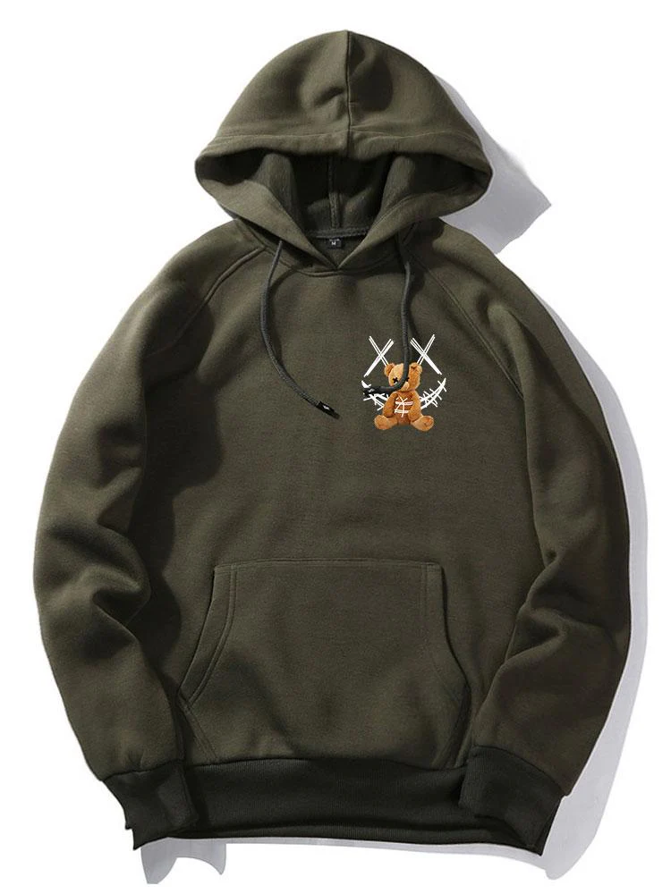 Jeziah | Smiley Bear Back Print Hoodie - Image 15