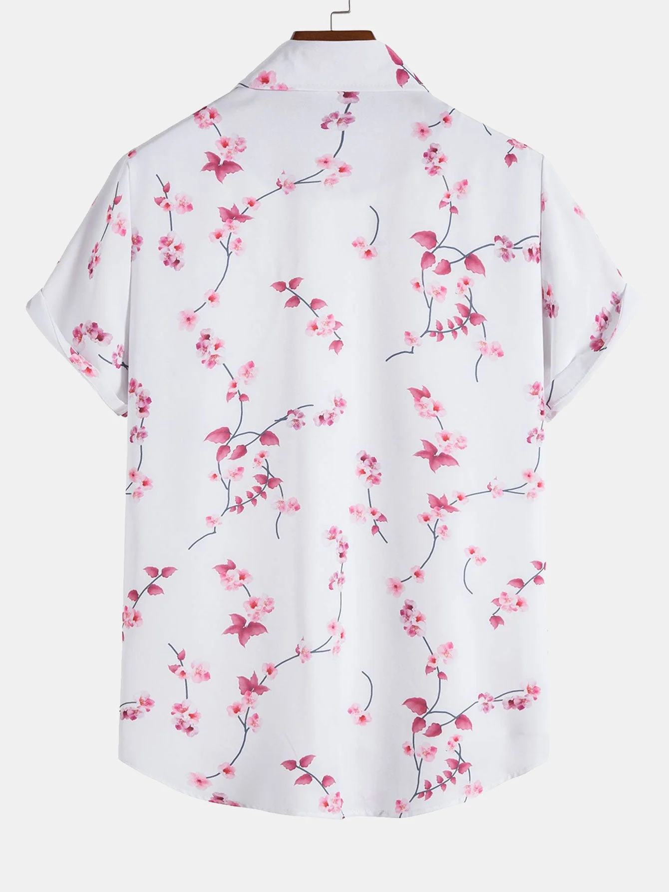 Jimmy® | Cherry Blossom Print Button Up Shirt - Image 2