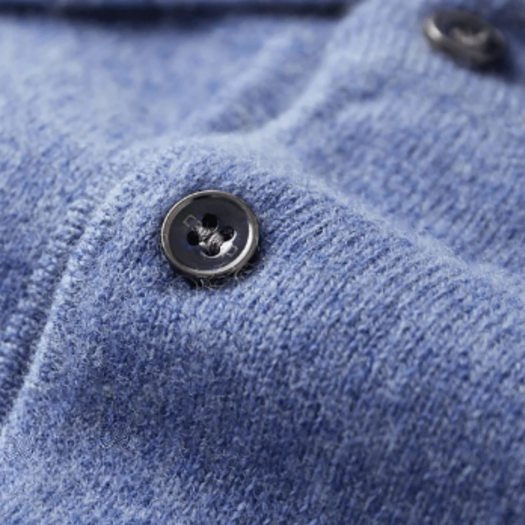 Jini | Classic wool polo with polo collar in anthracite - Image 11
