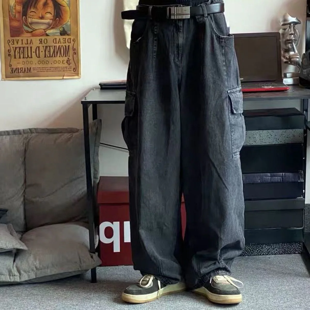 Joab® | Washed Loose Baggy Pants - Image 2