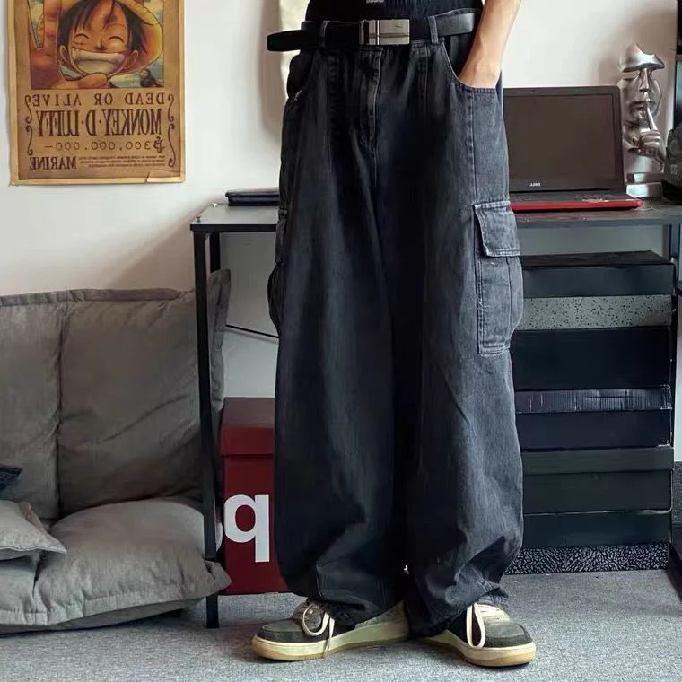 Joab® | Washed Loose Baggy Pants - Image 3