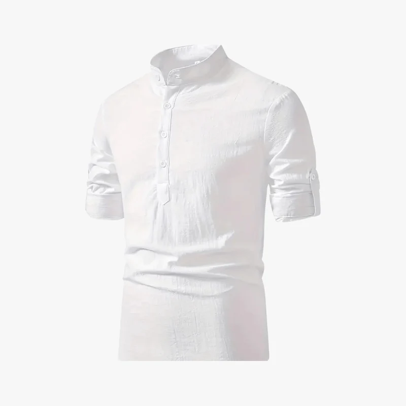 Joachim | Lightweight Linen Shirt for Men – Breathable Summer Beach Style - Image 3