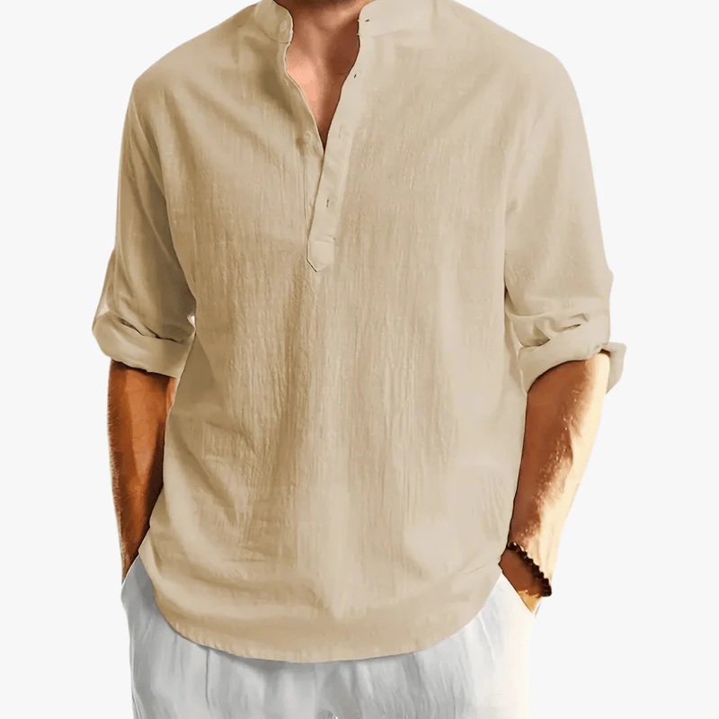 Joachim | Lightweight Linen Shirt for Men – Breathable Summer Beach Style - Image 6