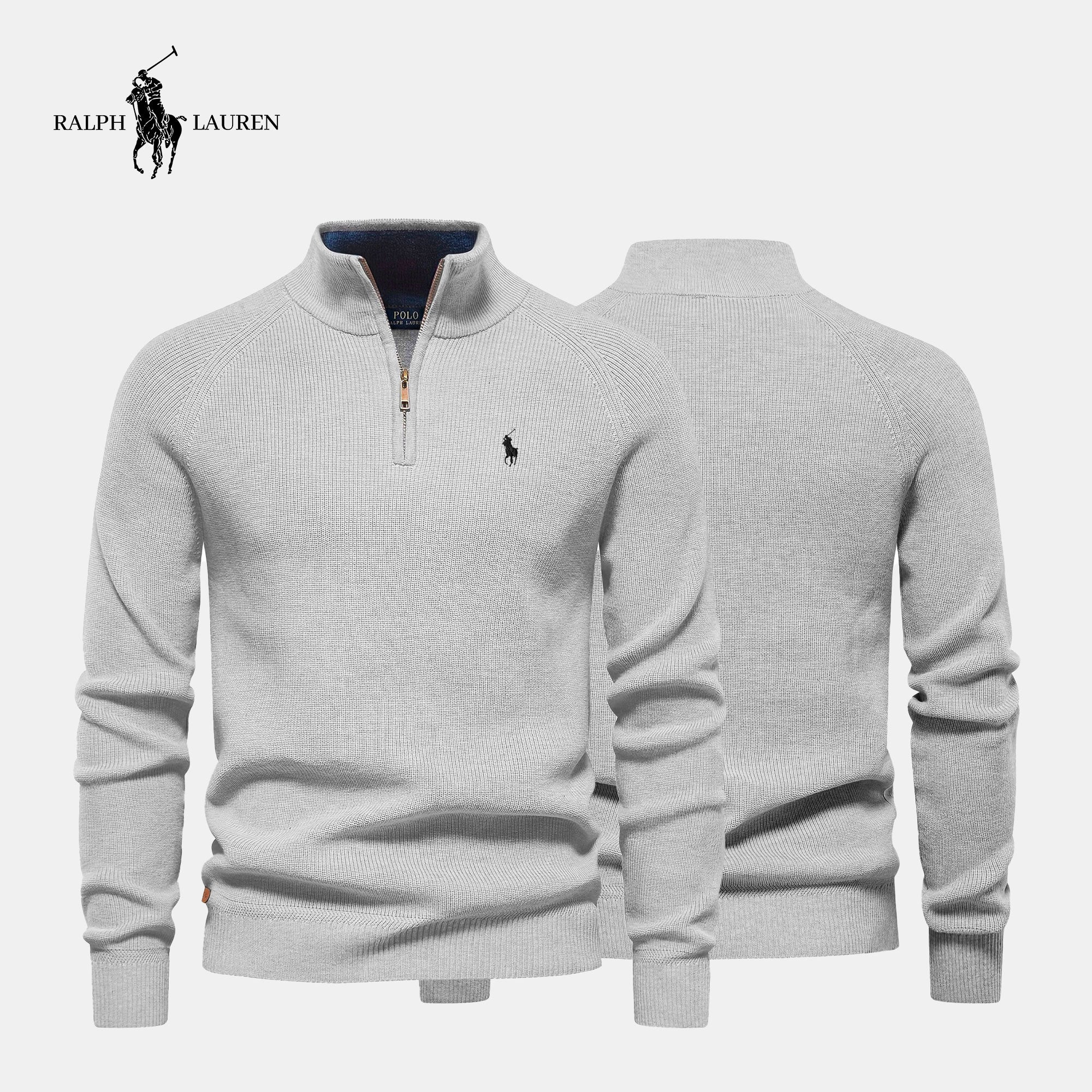 Joaquín® | R&L Zipped Neck Sweater - Image 6