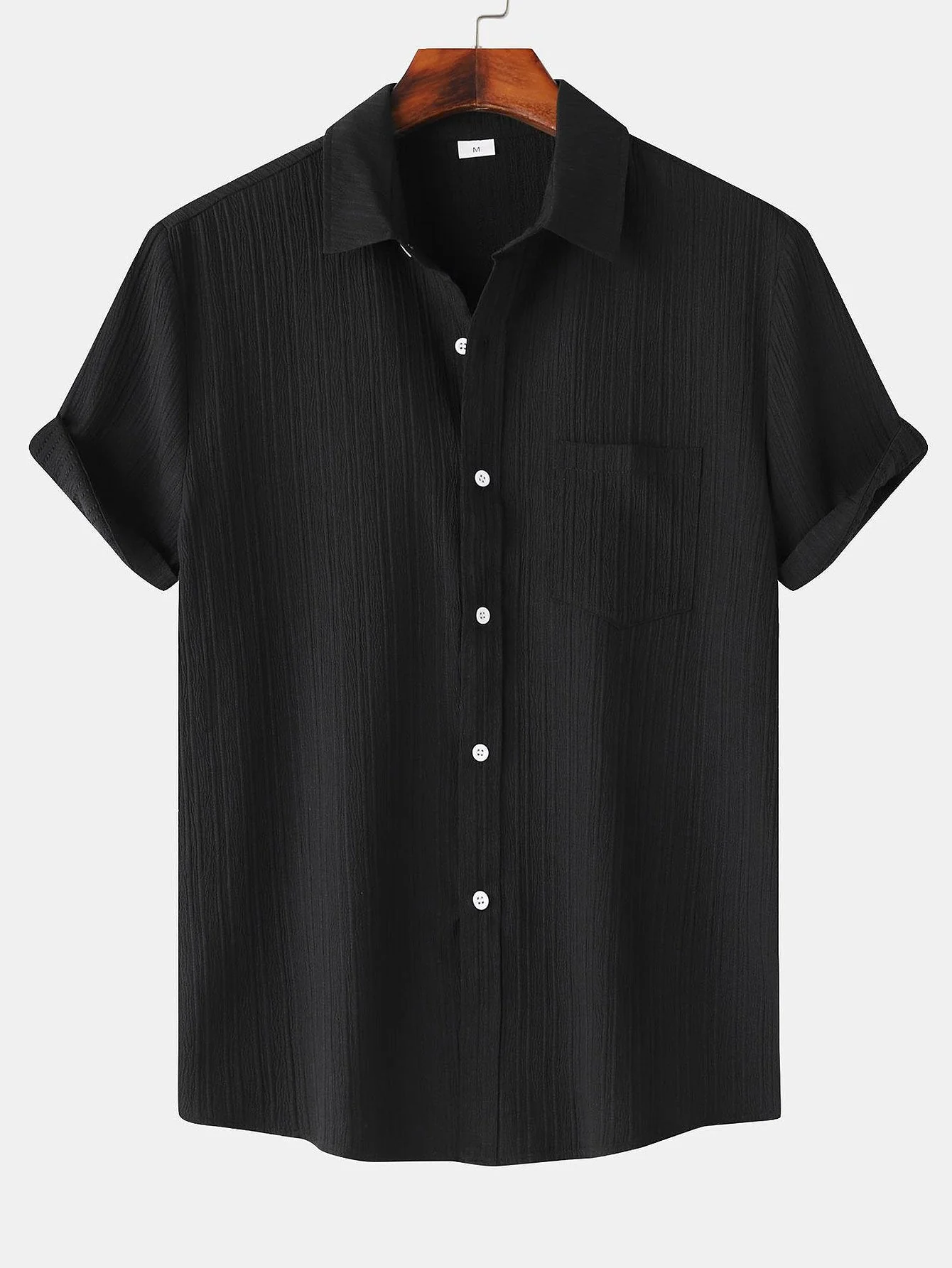 Joaquín® | Textured Button Up Shirt - Image 3