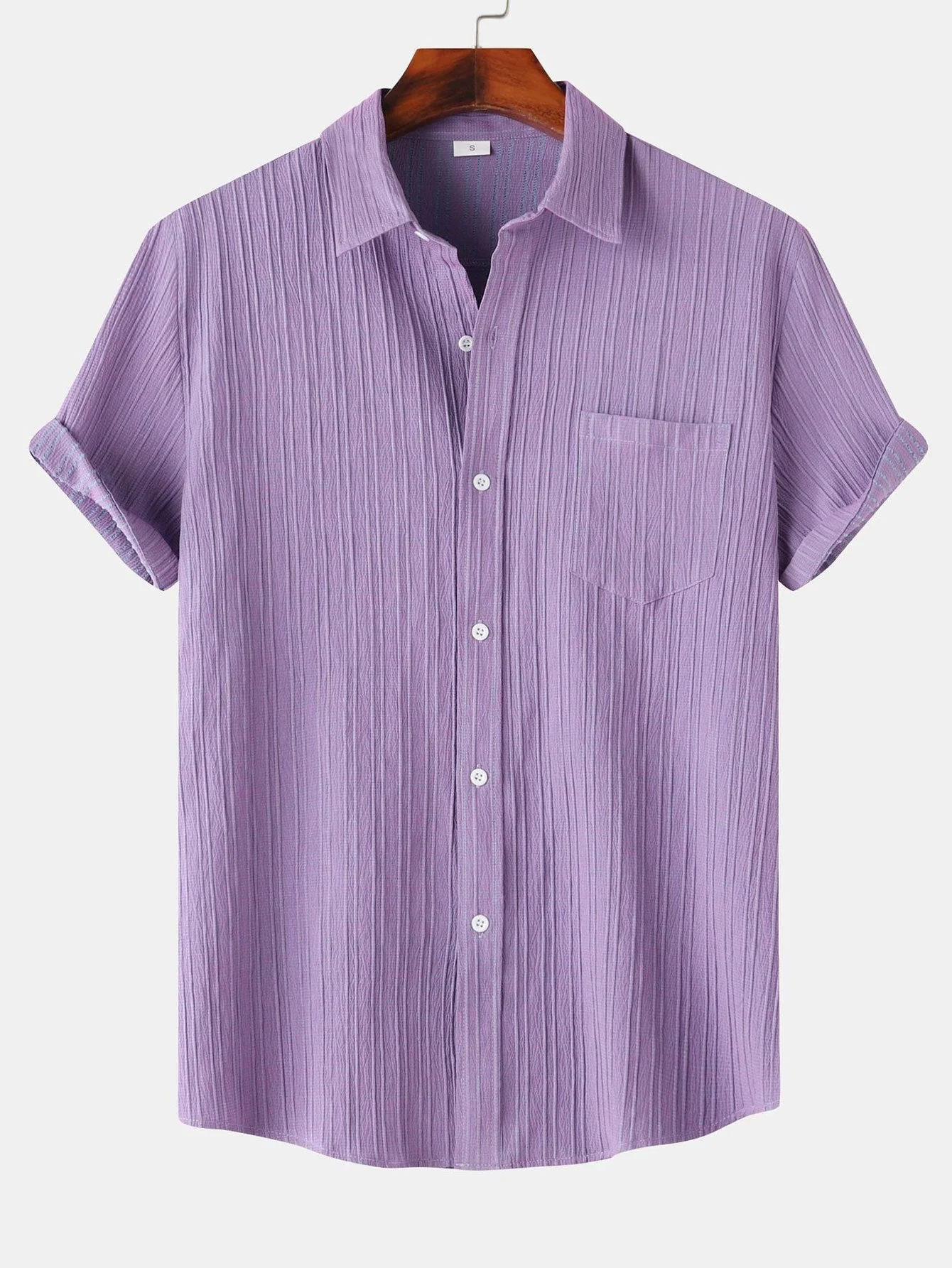 Joaquín® | Textured Button Up Shirt - Image 9