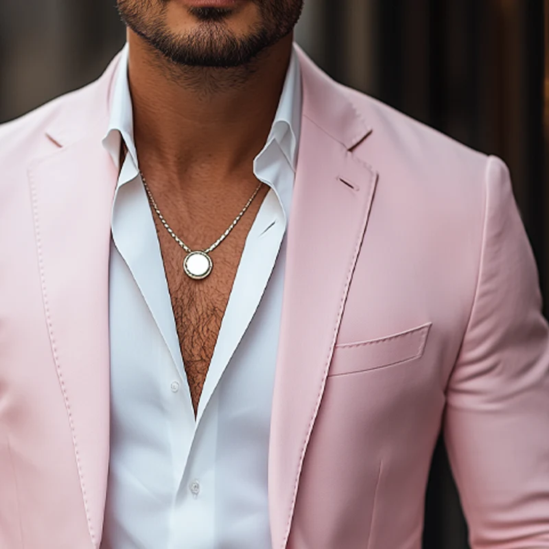 Joaquin | Men'S Autumn Business Notched Lapel Two Button Blazer - Image 3