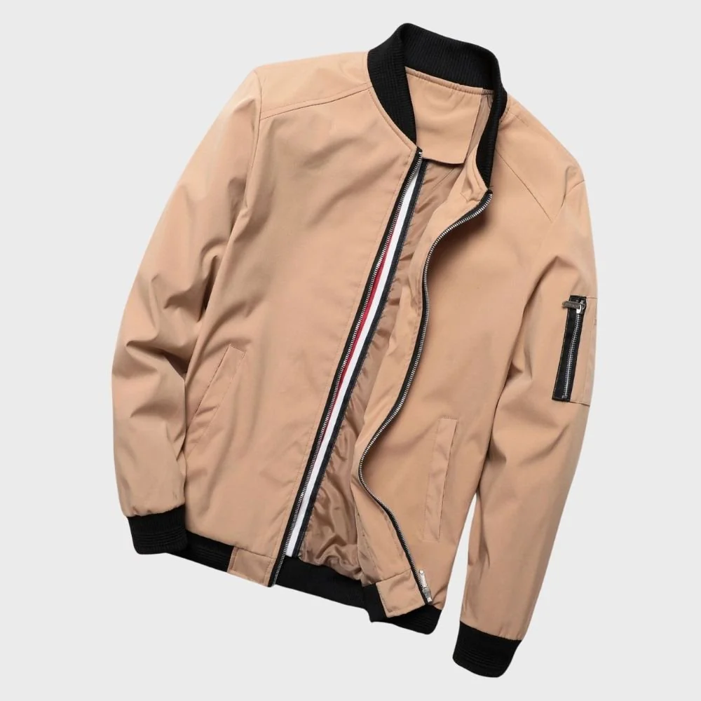Joaus | – Lightweight bomber jacket with zip closure - Image 12