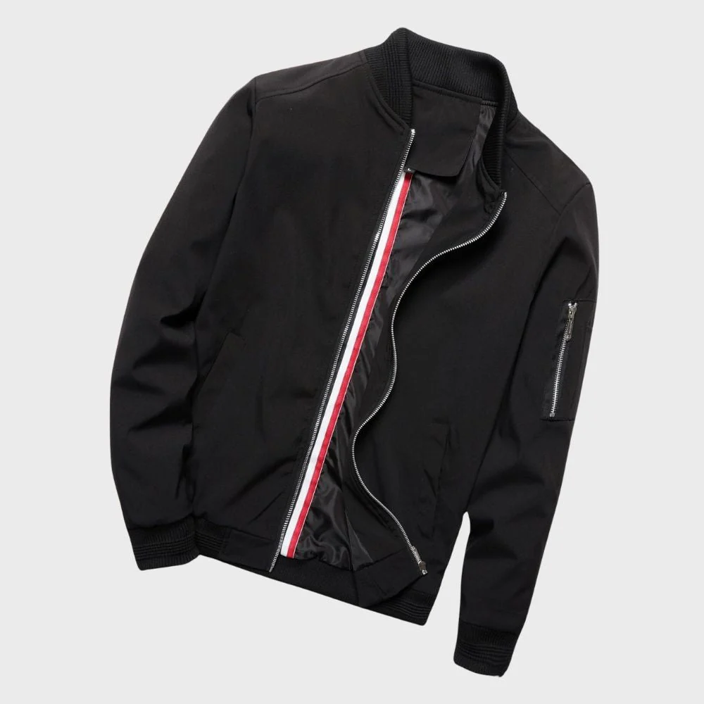 Joaus | – Lightweight bomber jacket with zip closure - Image 2