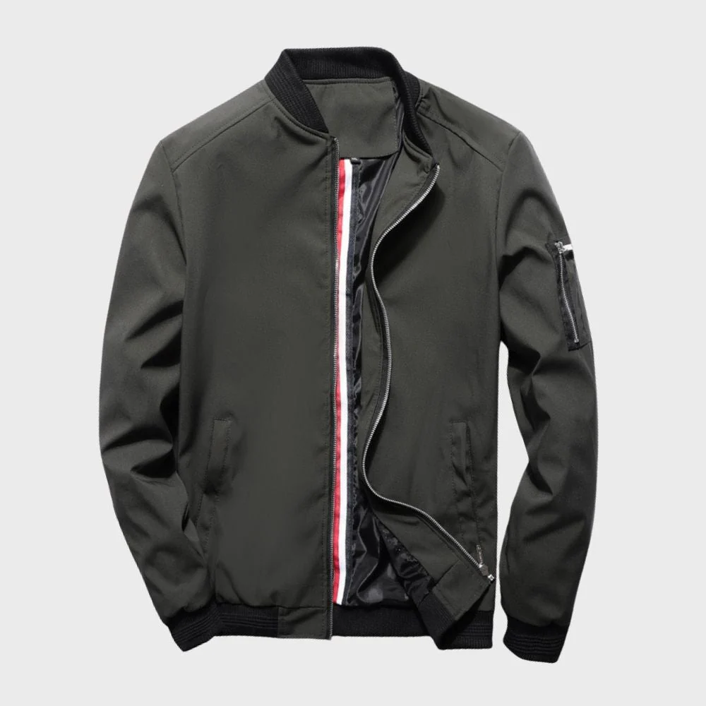 Joaus | – Lightweight bomber jacket with zip closure - Image 3