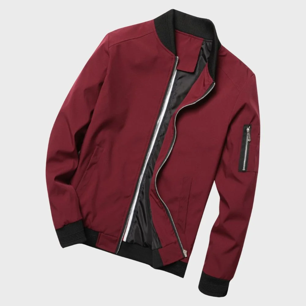 Joaus | – Lightweight bomber jacket with zip closure - Image 4