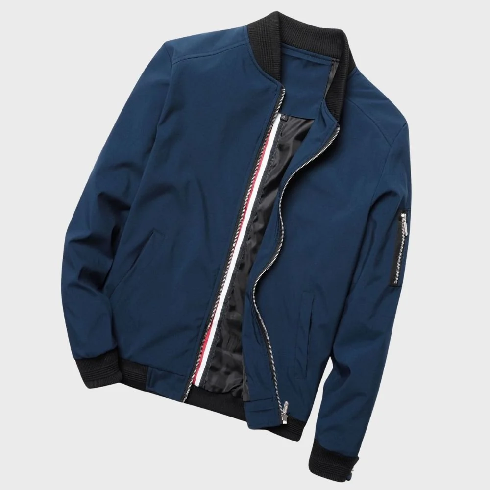 Joaus | – Lightweight bomber jacket with zip closure - Image 9