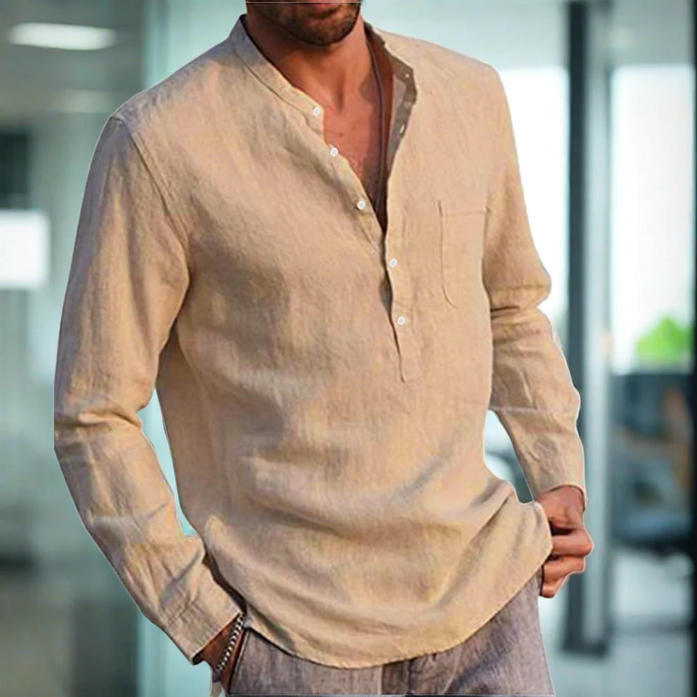 Jocelyn® | Beautiful Linen Shirt With Breast Pocket - Image 16