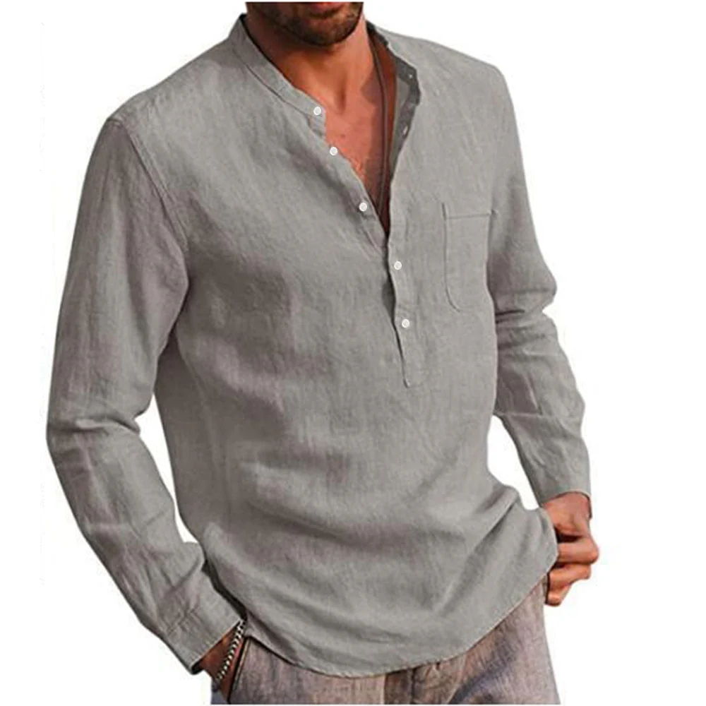 Jocelyn® | Beautiful Linen Shirt With Breast Pocket - Image 8
