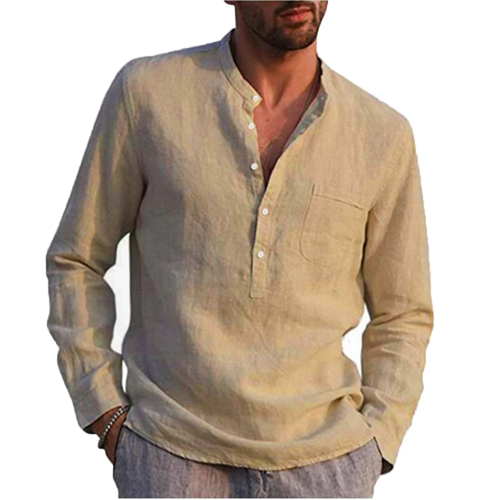 Jocelyn® | Beautiful Linen Shirt With Breast Pocket - Image 9