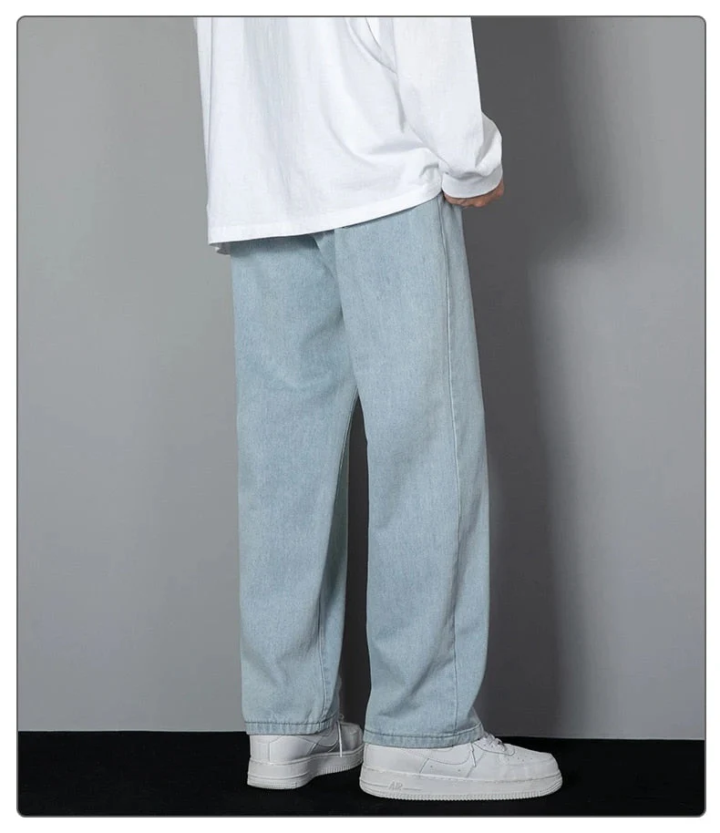 Jocelyn® | Casual Straight Wide Jeans - Image 3