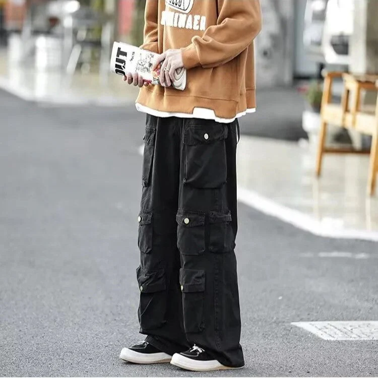 Joda® | Multi-Pocket Baggy Pants - Image 2