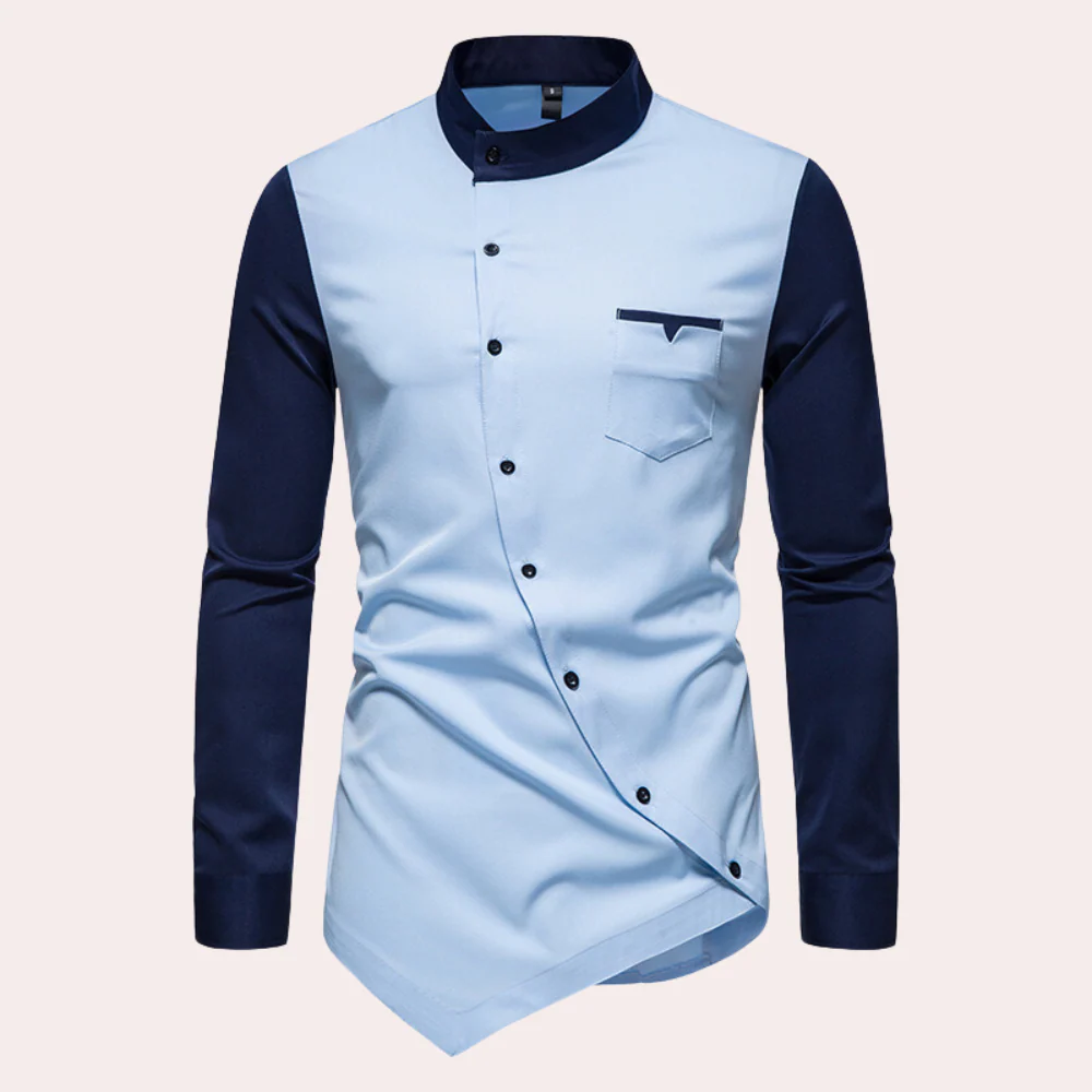 Joel® | Asymmetrical Shirt For Men - Image 4