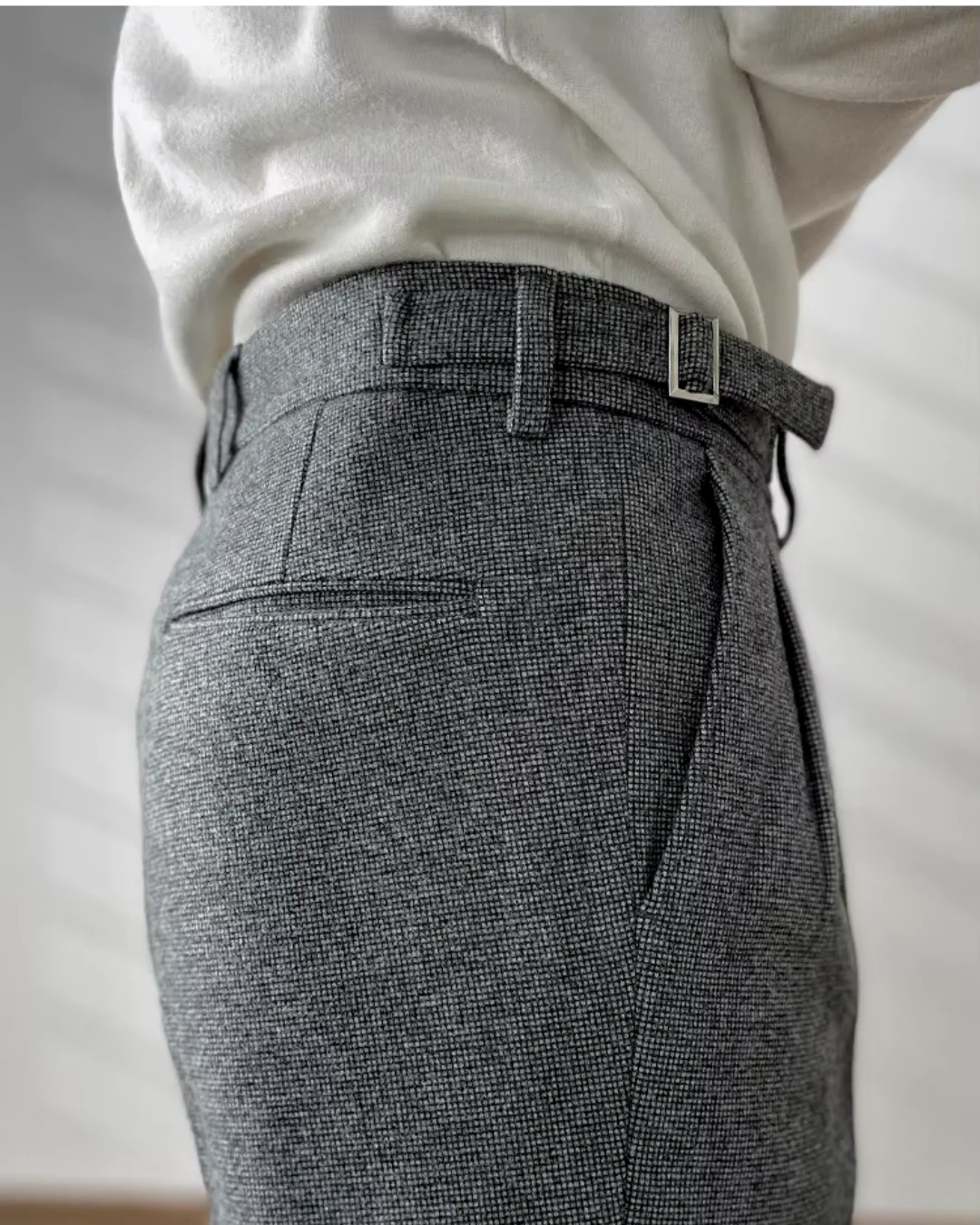 Joel® | Textured Pleated Trousers - Image 12