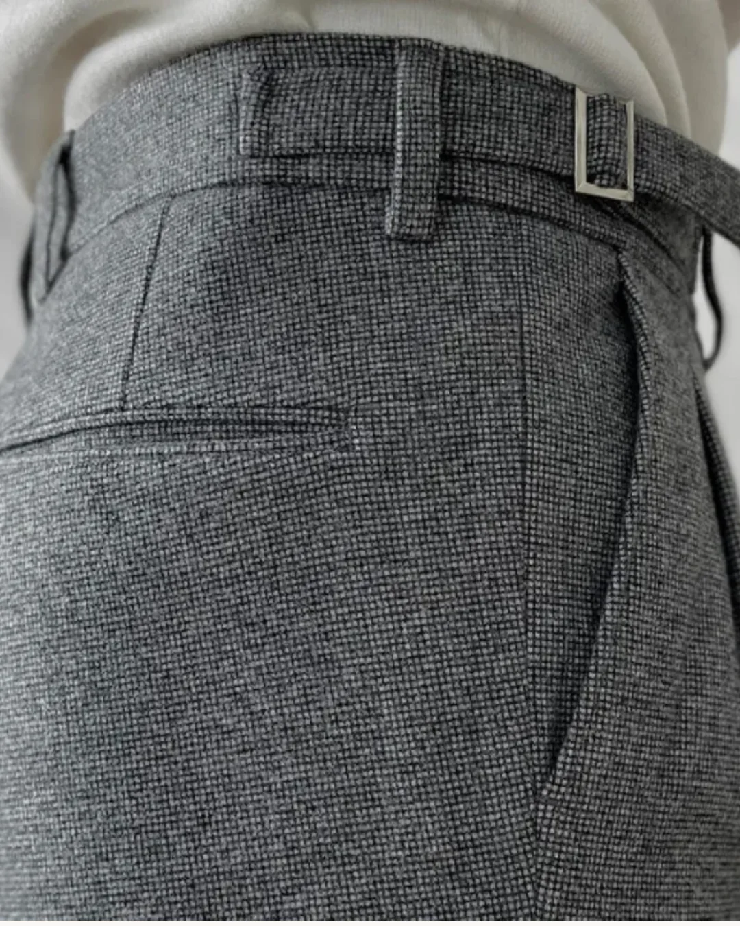 Joel® | Textured Pleated Trousers - Image 7