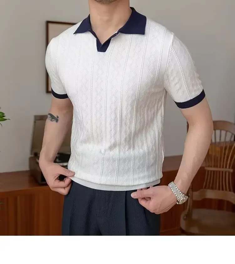 Joey® | Jacquard Polo - Image 5