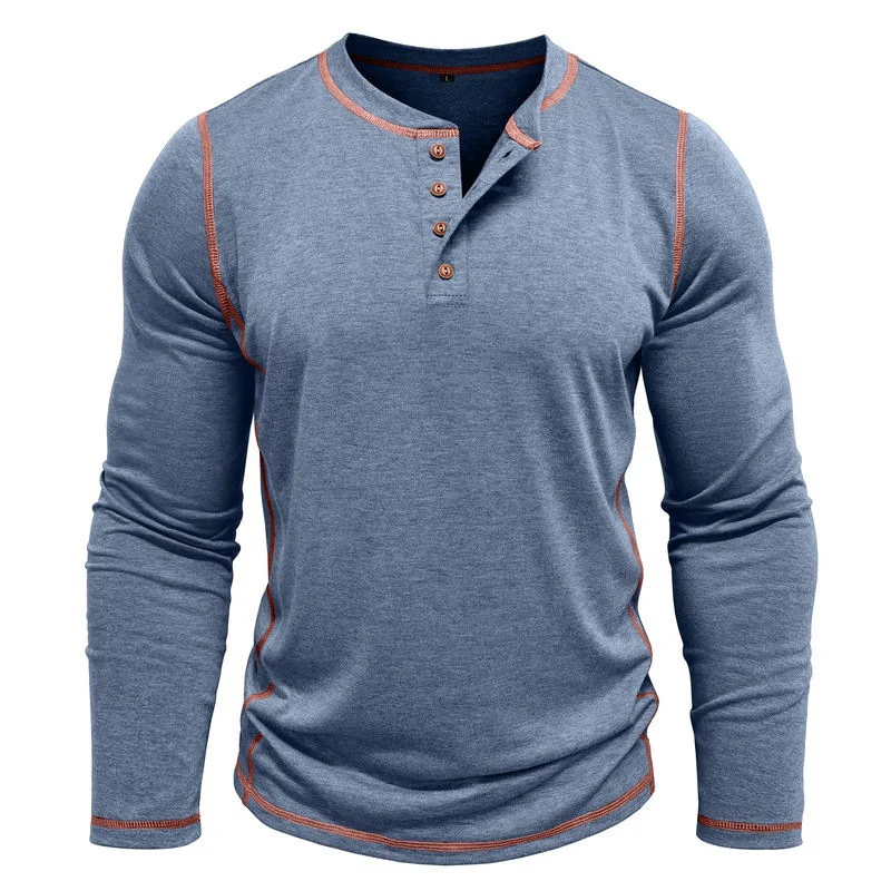 Johan® | Long-Sleeve Henley - Image 10